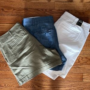 JCrew and JCrew factory shorts- size 12